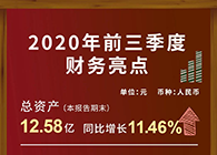 龙8唯一官网发布2020第三季度财报！